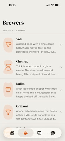 Brewed - Coffee Guide Screenshot 4 of 10