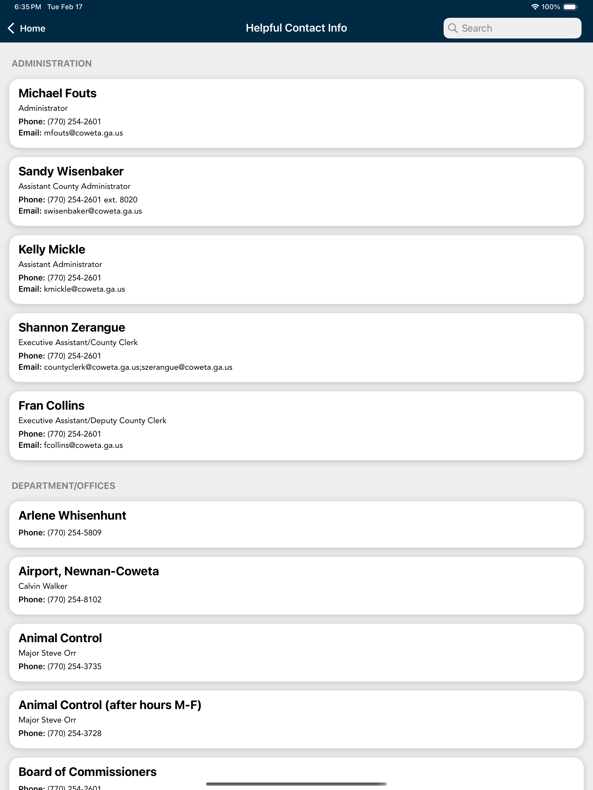 Coweta County Sheriff Office screenshot 6