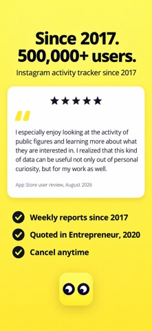 Snoopreport Instagram Activity Screenshot 7 of 7