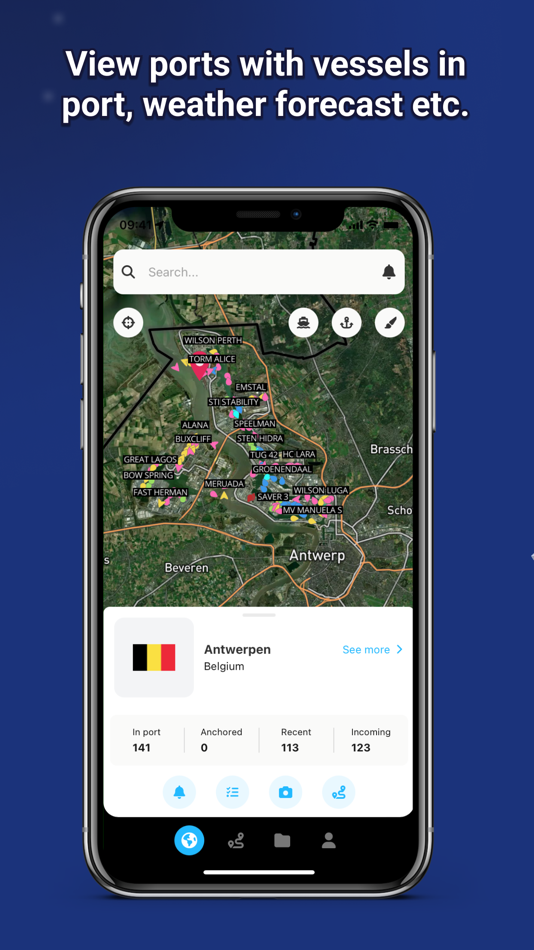 #9. ShipAtlas - Ship Tracker (iOS) Podle: Maritime Optima AS