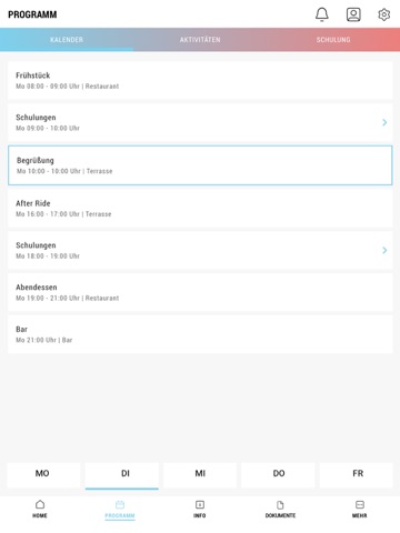 CUBE Bikes iPad screenshot