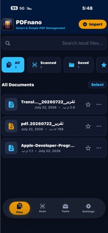PDF nano: Editor - Translate iPhone screenshot