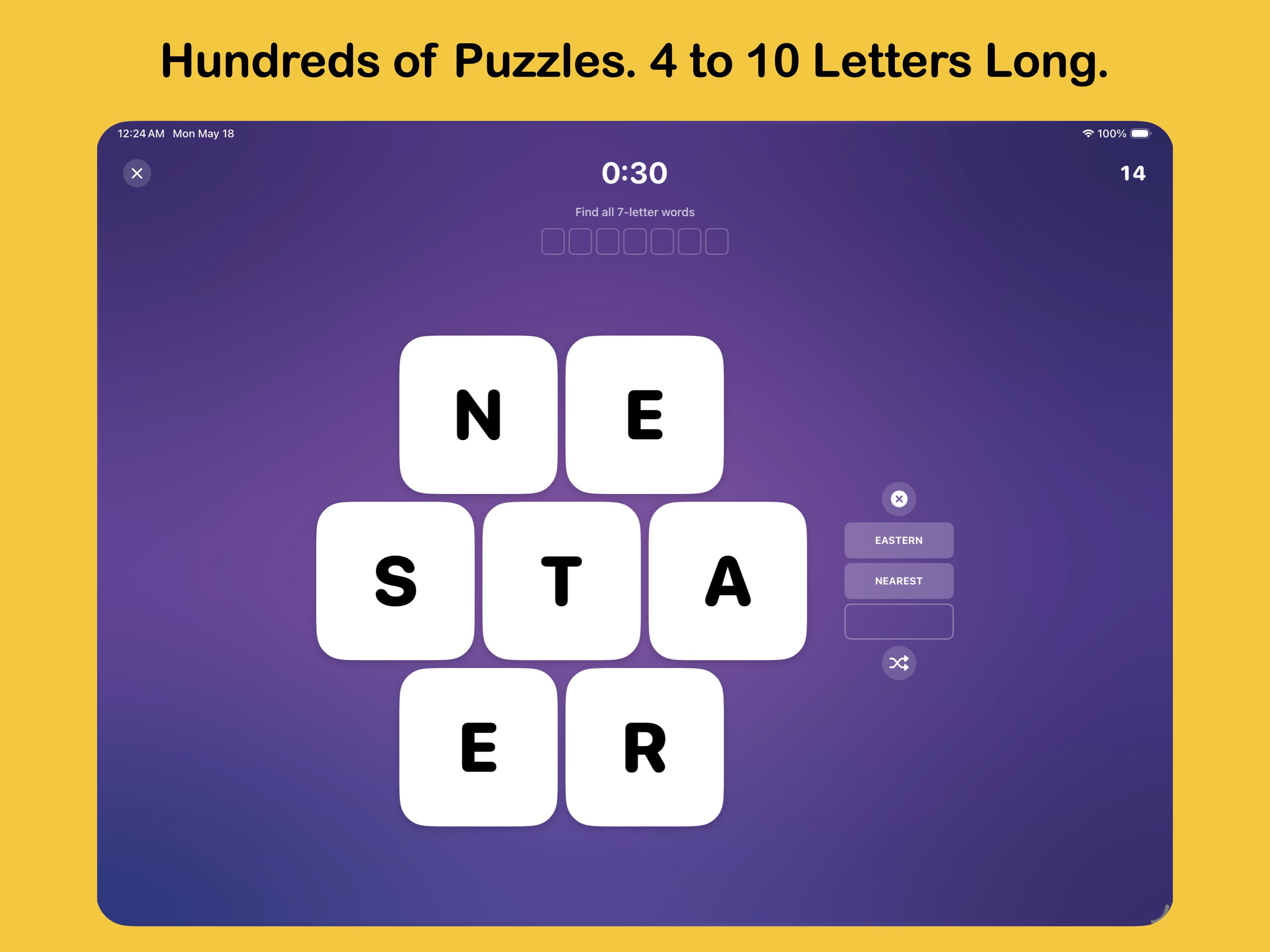 Scrambly Word Game screenshot 8
