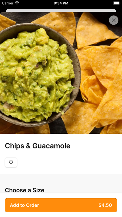 JALAPENO BAJA iPhone screenshot 4 - Food & Drink app