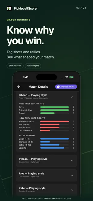 Pickleball Scorer: Tournaments screenshot 4