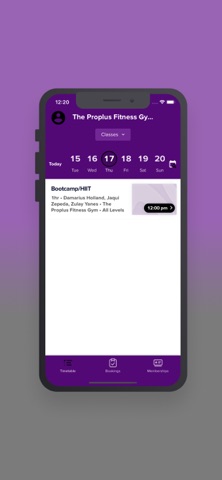 The Proplus Gym screenshot