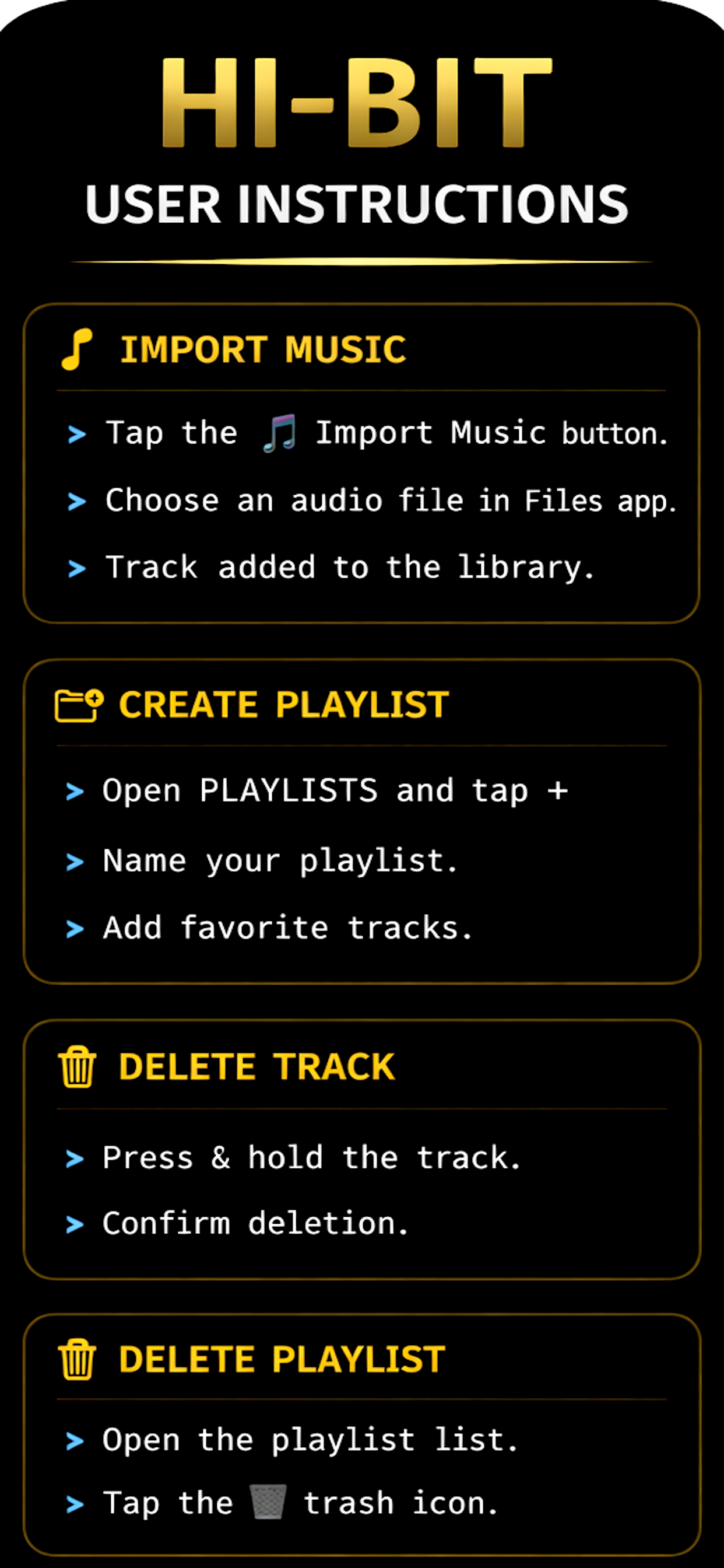 Hi-BIT Lite: Local Music screenshot 6