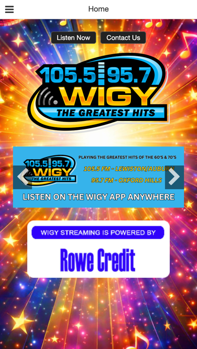 Screenshot #1 pour WIGY Radio