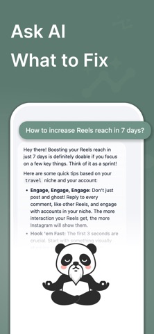 PandaPilot Instagram Analytics Screenshot 6 of 6