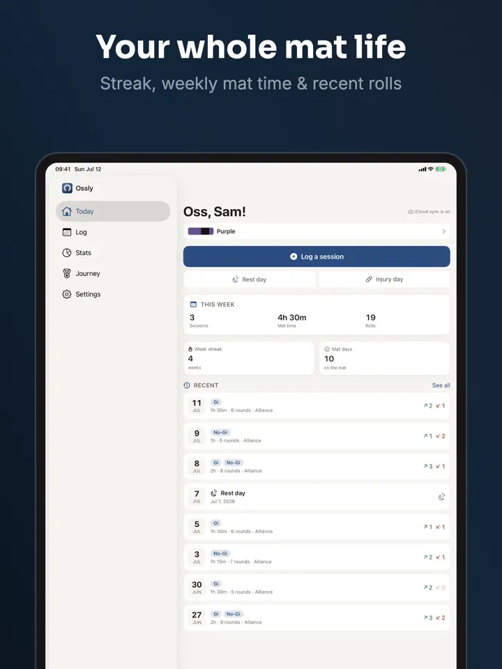 Ossly on iPad: screenshot 2 of 7