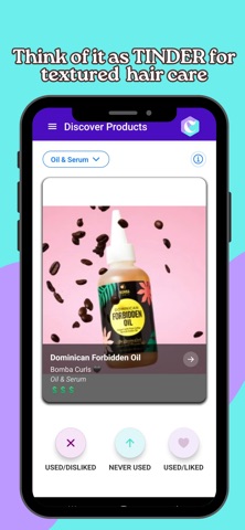 Coiled Hair App screenshot