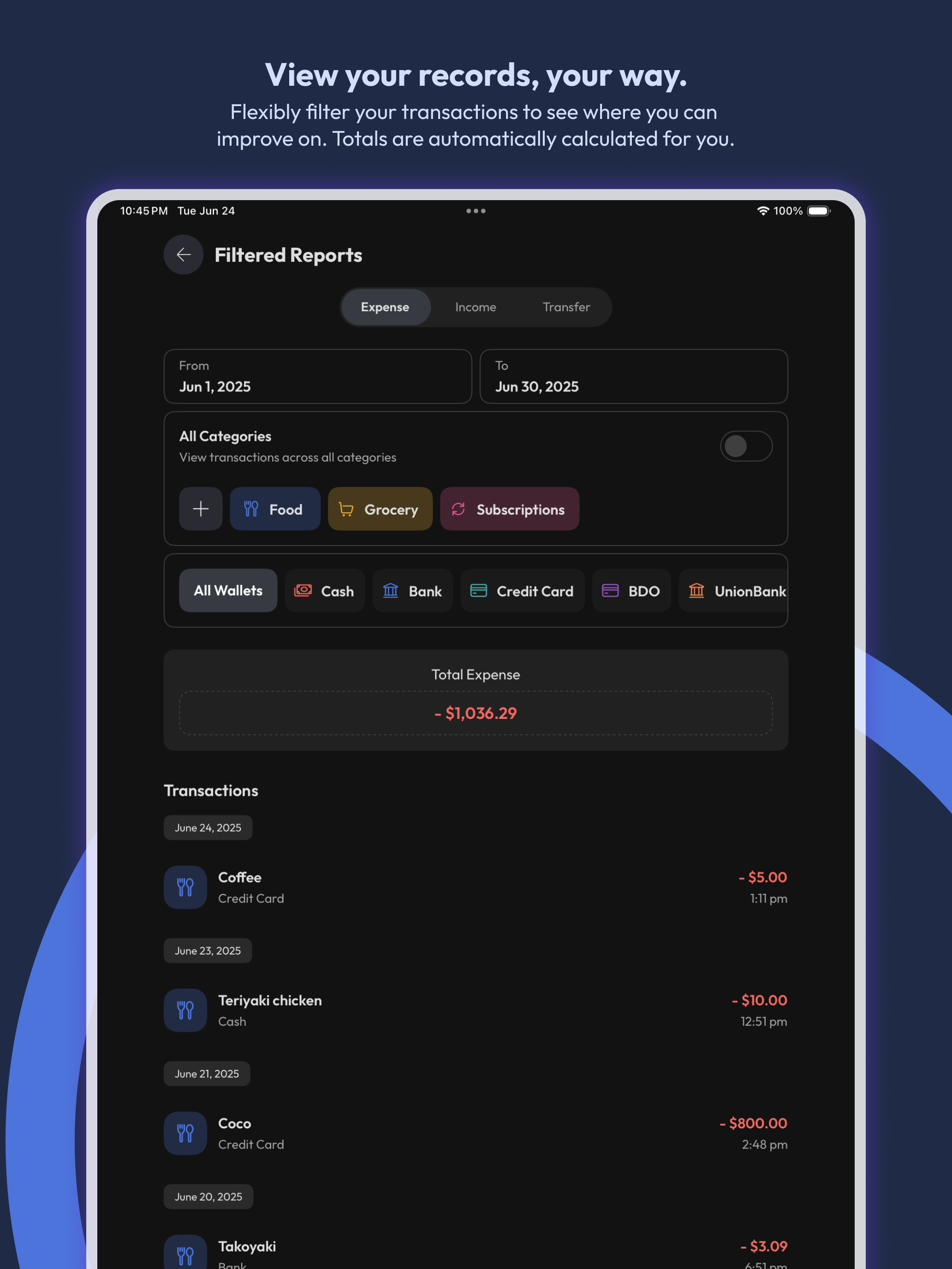 eXpend: Make Budgeting a Habit screenshot 15