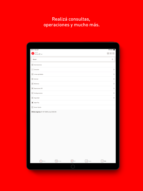 SUDAMERIS iPad screenshot