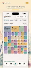 Hobby Tracker: Hobby Log screenshot
