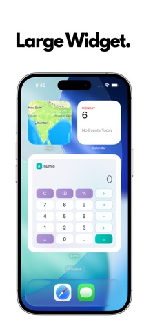 Numio - Calculator Widget のスクリーンショット