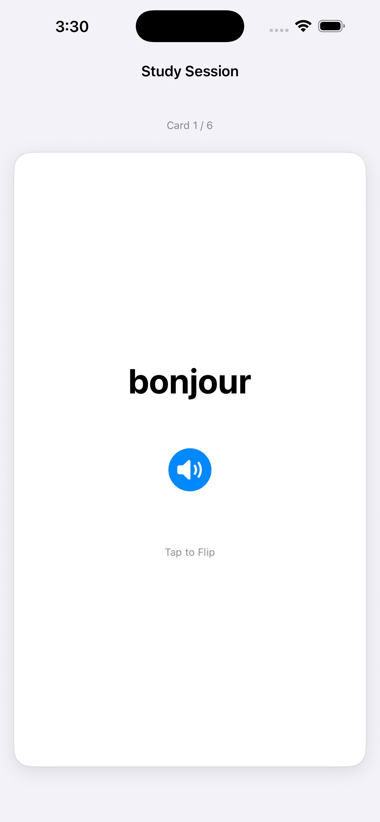 FlashVoca - French screenshot 3