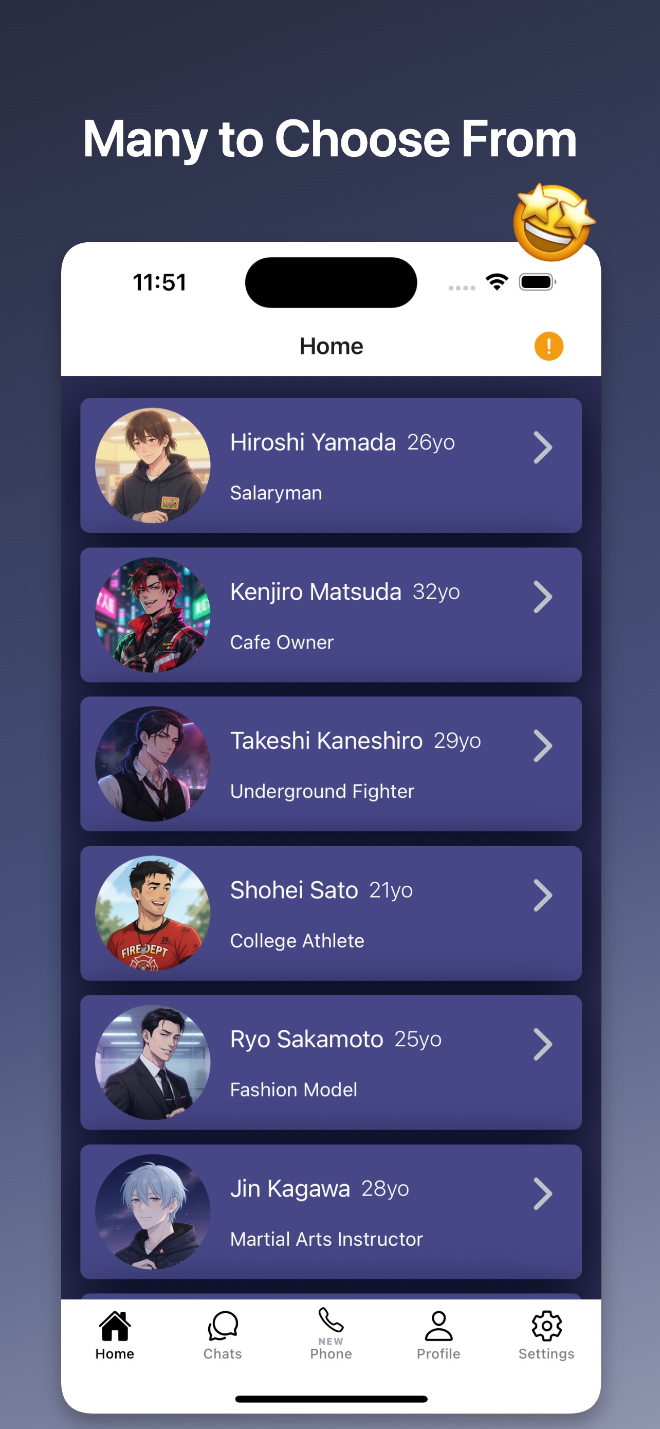 Screenshot 4 of AI Husbando: Anime Boy Chat