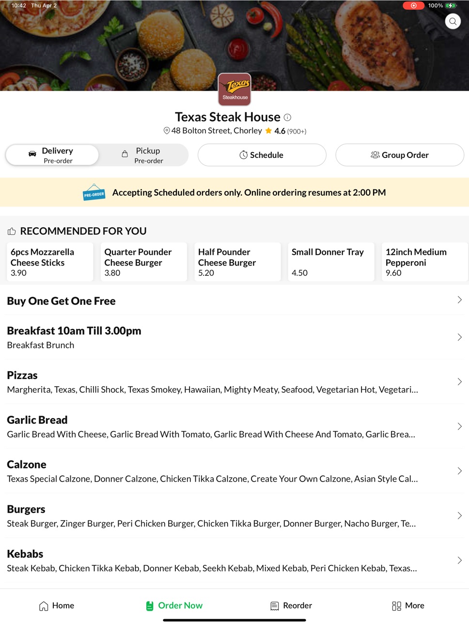 iPad screenshot