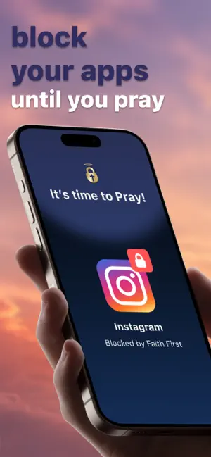 faith first: prayer lock screenshot 1