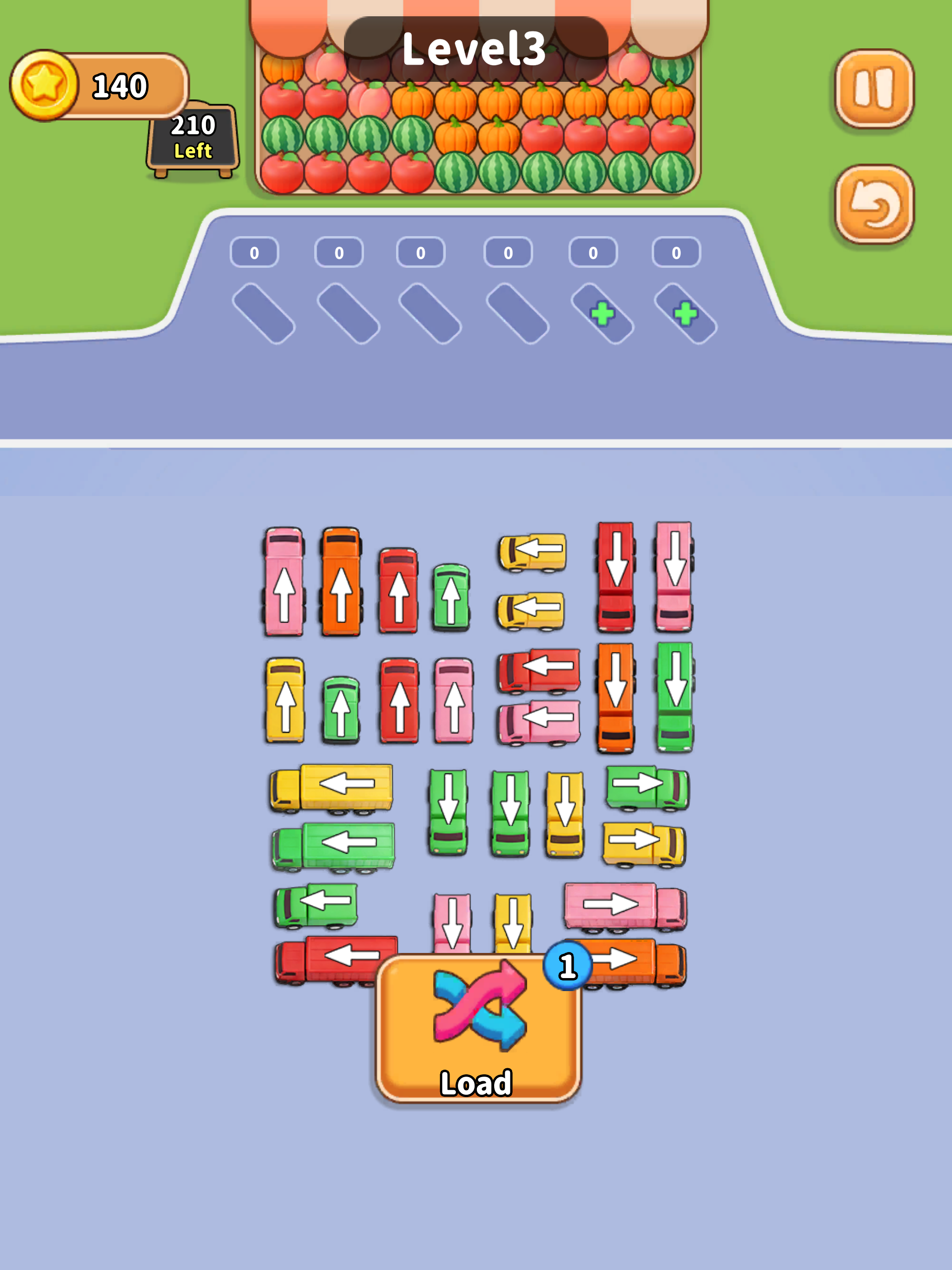 Truck Jam: Fruit Puzzle screenshot 7