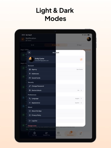 Vacation Hub iPad screenshot