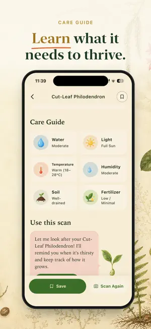 Plant Identifier & Care: SASYA screenshot 2