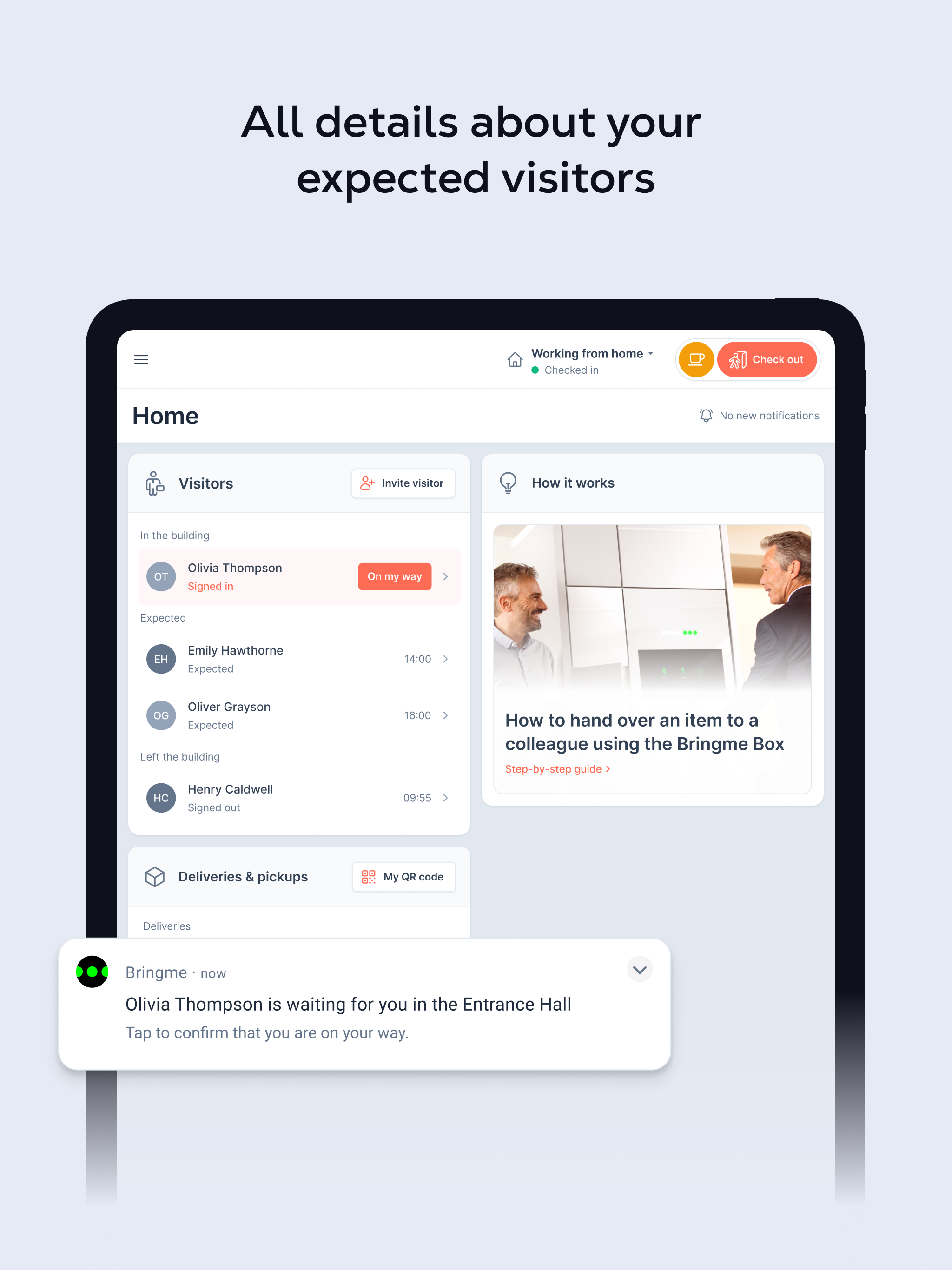 Bringme the official app