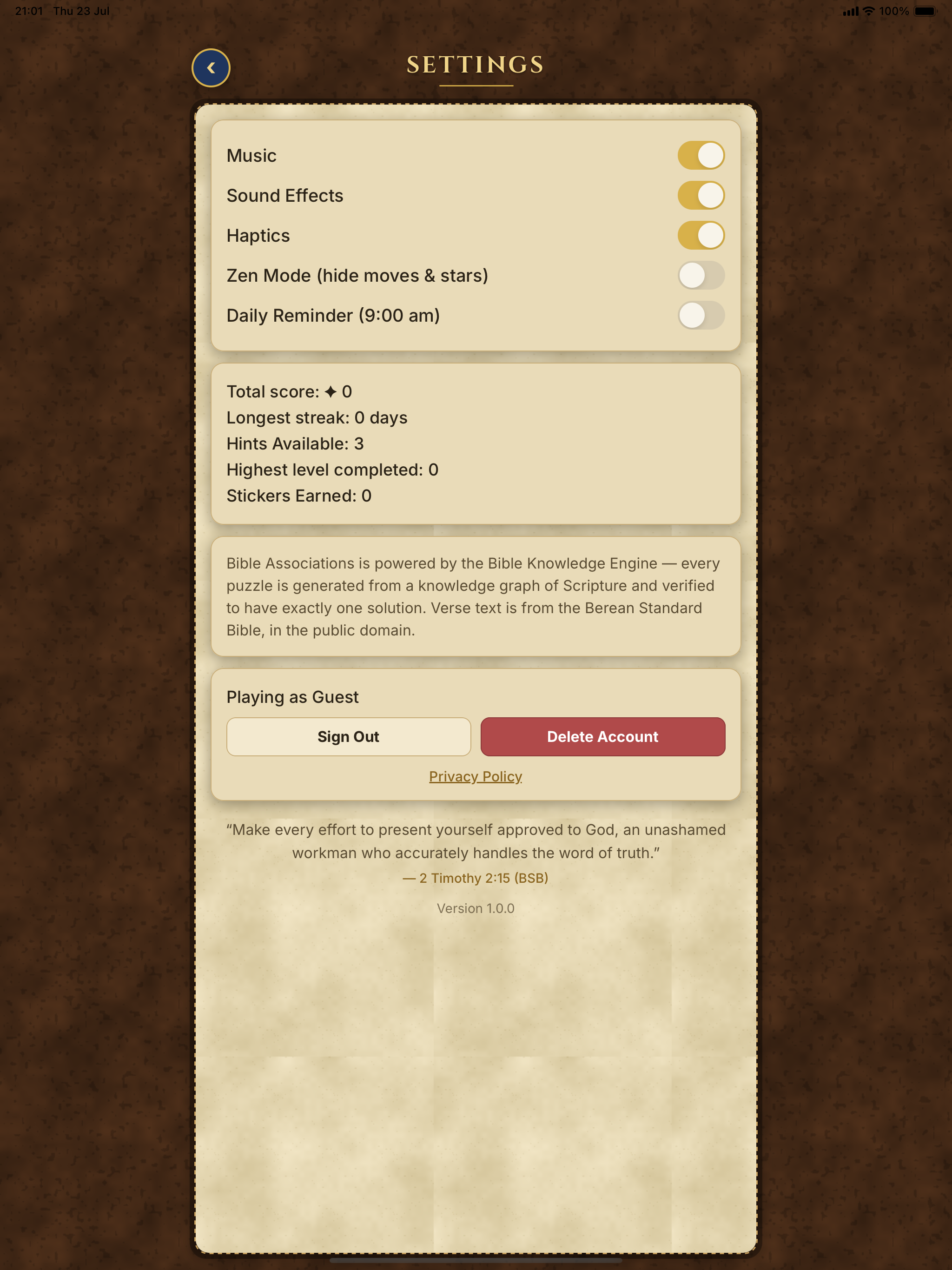 Bible Associations screenshot 18