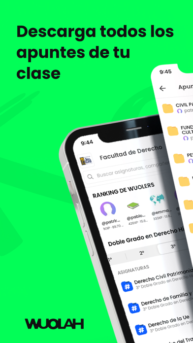 Screenshot #1 pour Wuolah: Apuntes & Educación