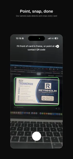 Scanning cards screenshot 4