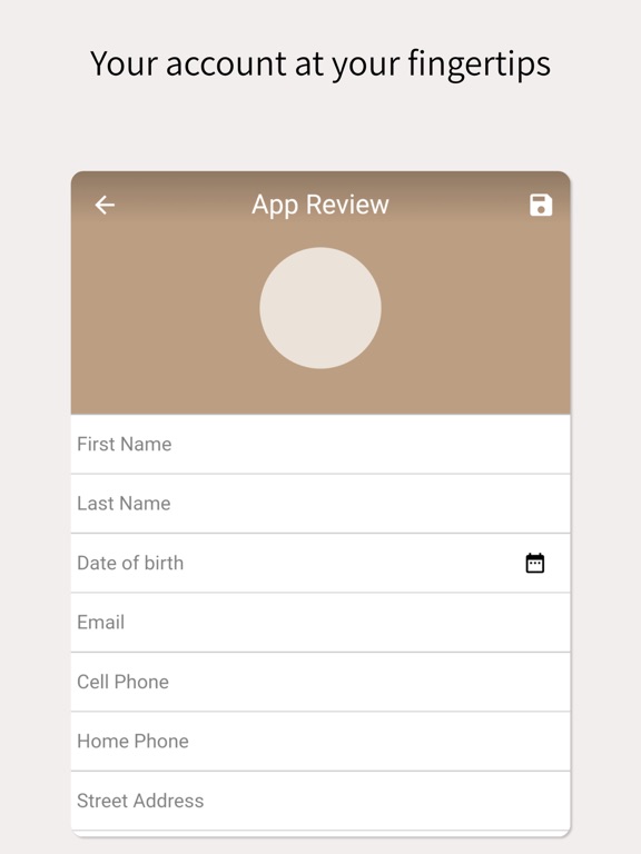 App screenshot