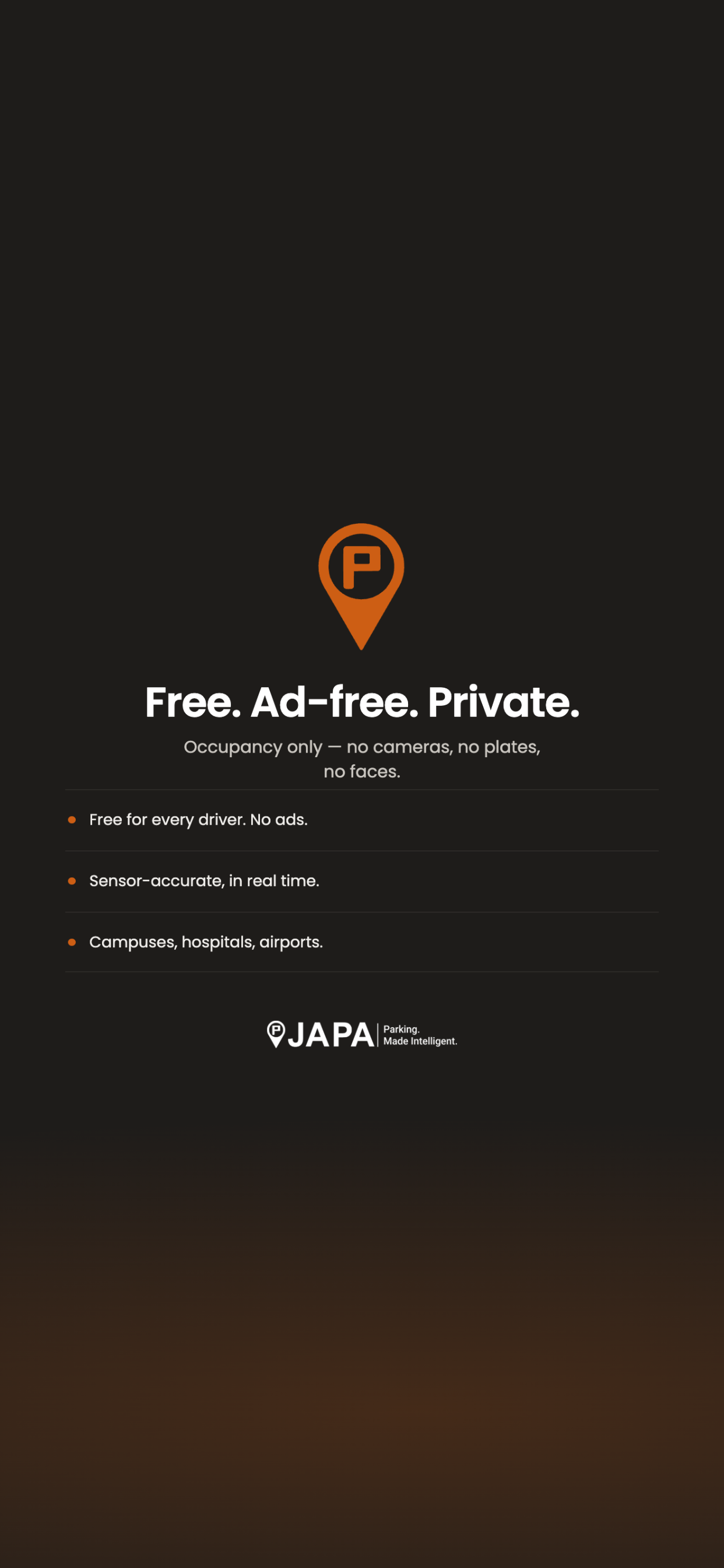 Japa - Smart Parking screenshot 7