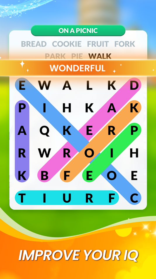 #2. Word Search Trip (iOS) 由: Kiwi Fun HK Limited