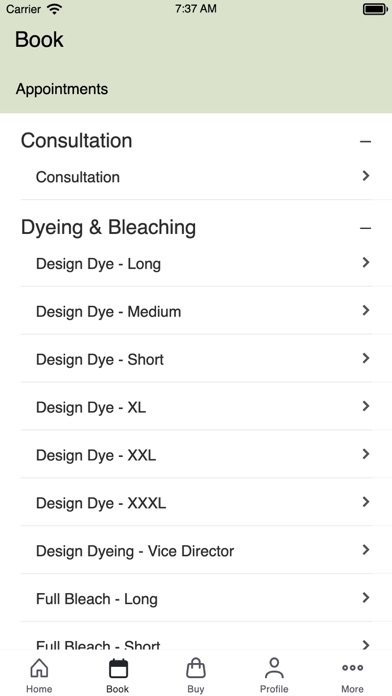 App screenshot