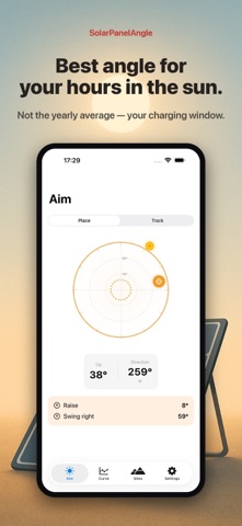 Solar Panel Angle Calculator App Store preview screenshot 3