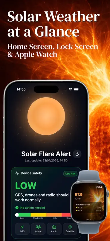 Solar Flare Alert: Forecasts screenshot 1 of 6