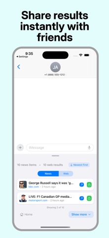 AI Search for iMessage Screenshot 2 of 4