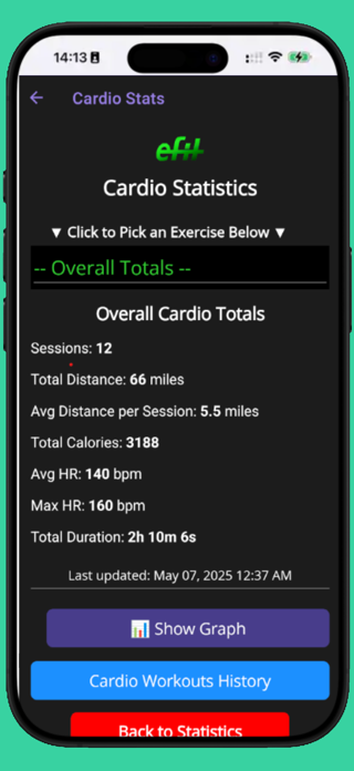 eFitLog Gym Workout Log Screenshot 7 of 10