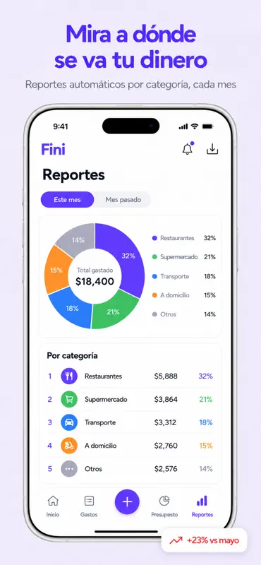 Fini: Control de Gastos screenshot 9 of 10