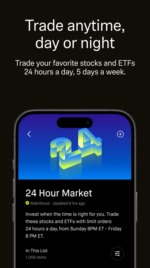 Robinhood, App Store screenshot 6