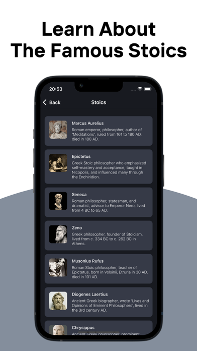 Stoic Mind - Daily Quotes Screenshot