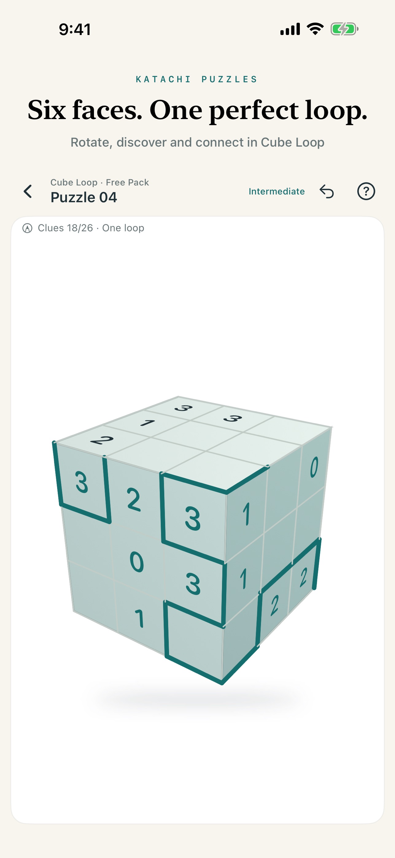 Screenshot 1 of Katachi Puzzles