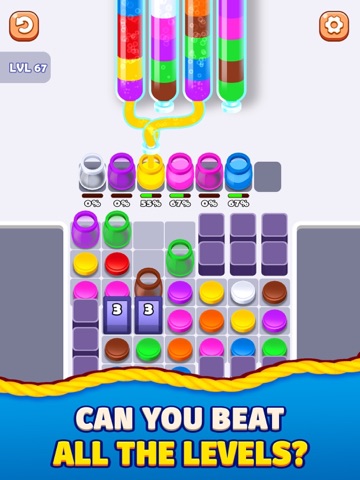 Water Blast Puzzle: Color Sort iPad screenshot
