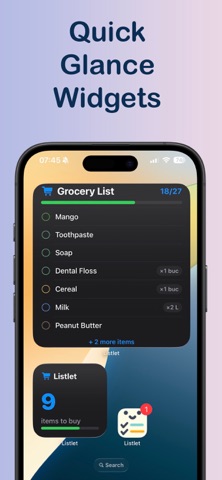 Listlet: Recipe & Grocery List screenshot