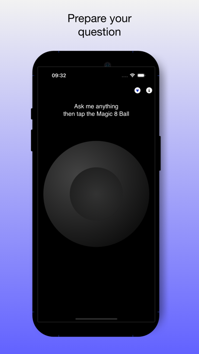 Screenshot #1 pour Magic 8 Fortune Ball
