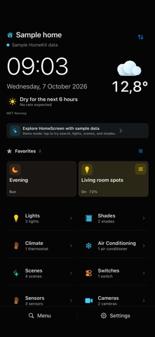 HomeScreen for HomeKit Screenshot 1 of 10