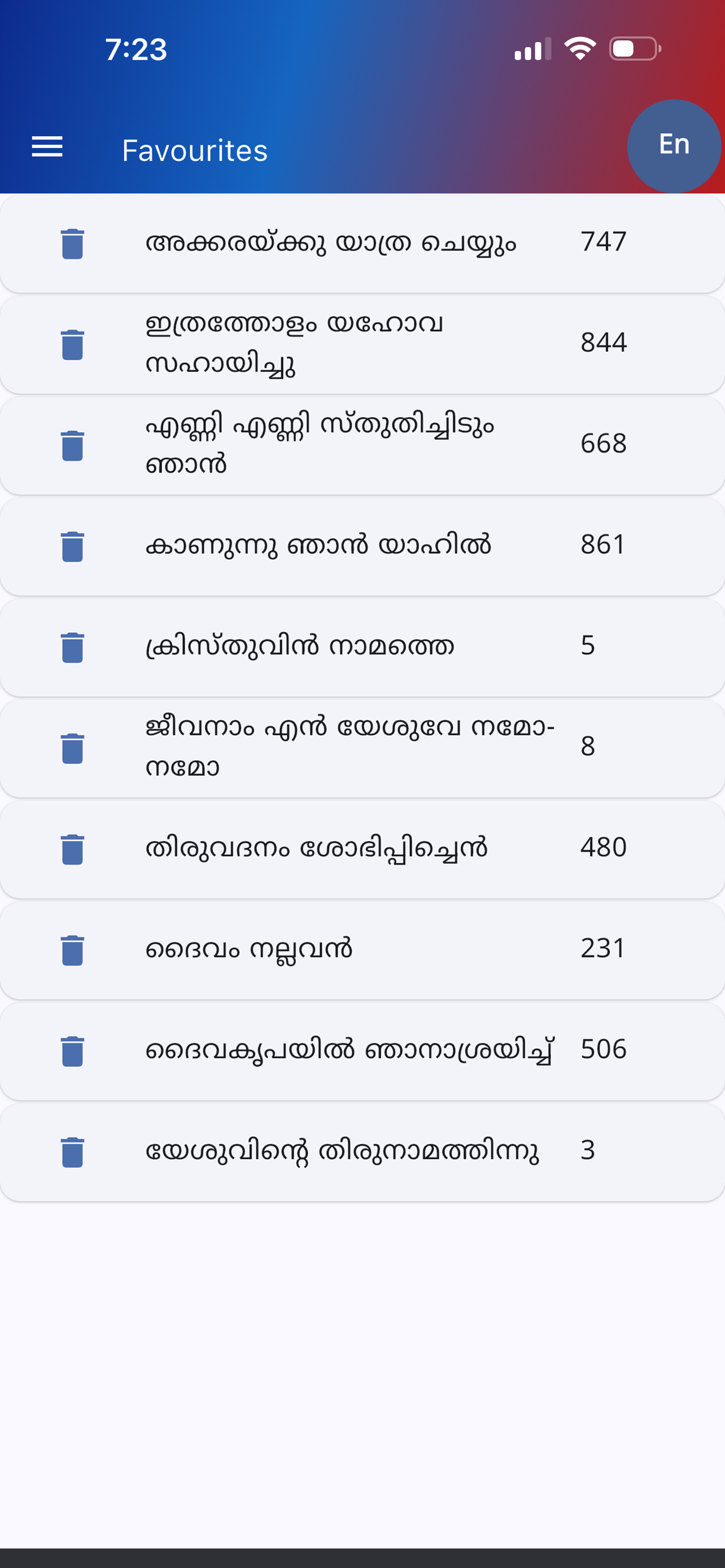 Athameeya Geethaangal