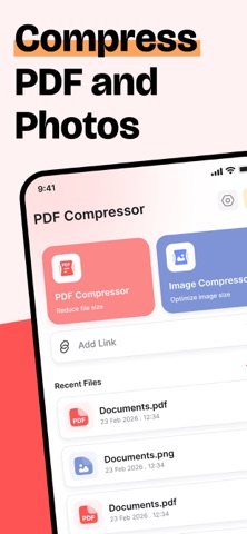 Image Compressor: Resize PDF iPhone screenshot