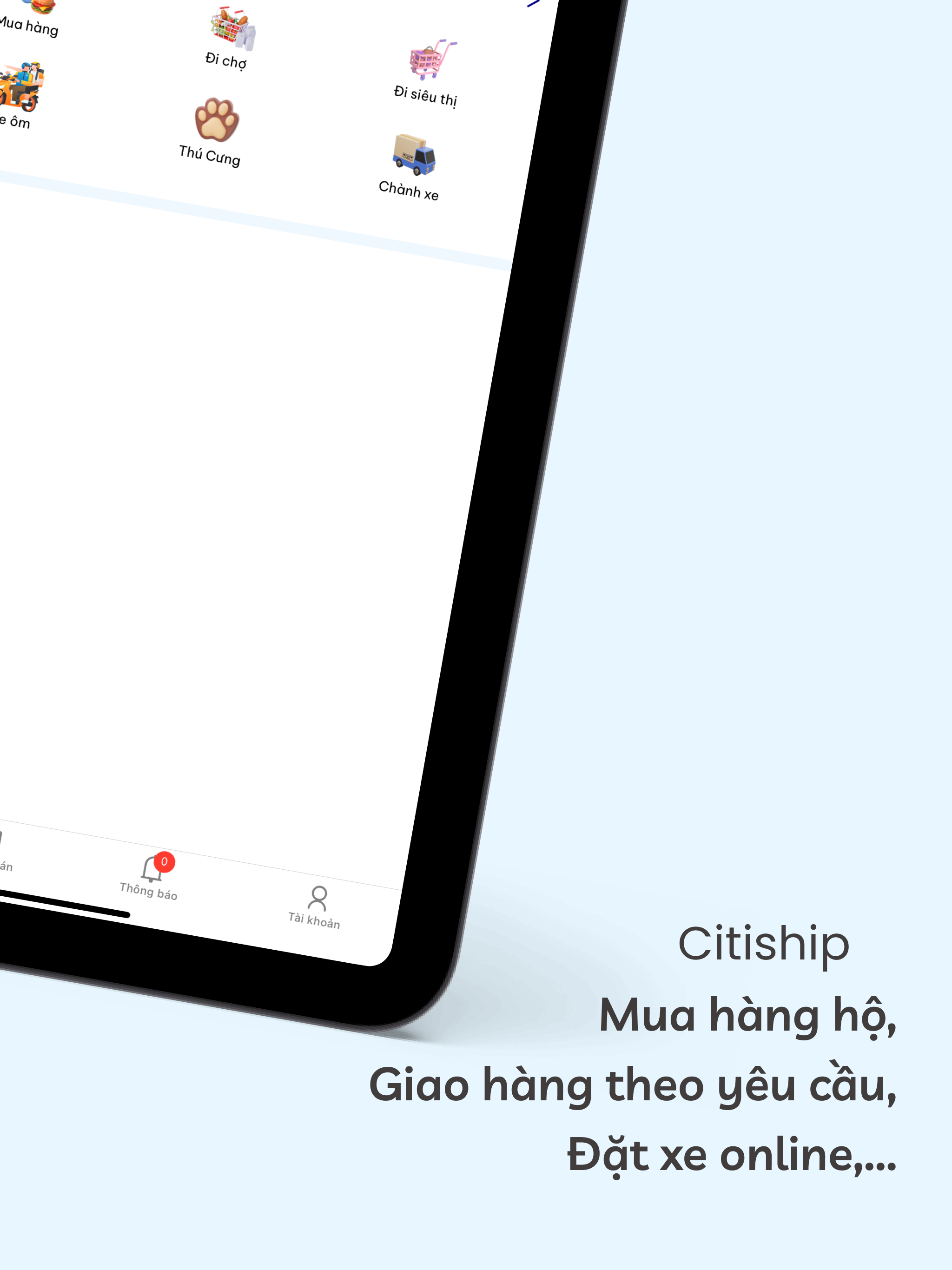 Citiship: Đặt xe, Giao hàng screenshot 11