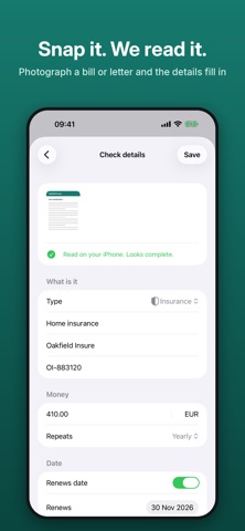 Life Admin: Bills & Renewals screenshot 6